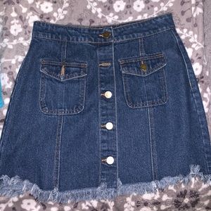 Forever 21 denim skirt